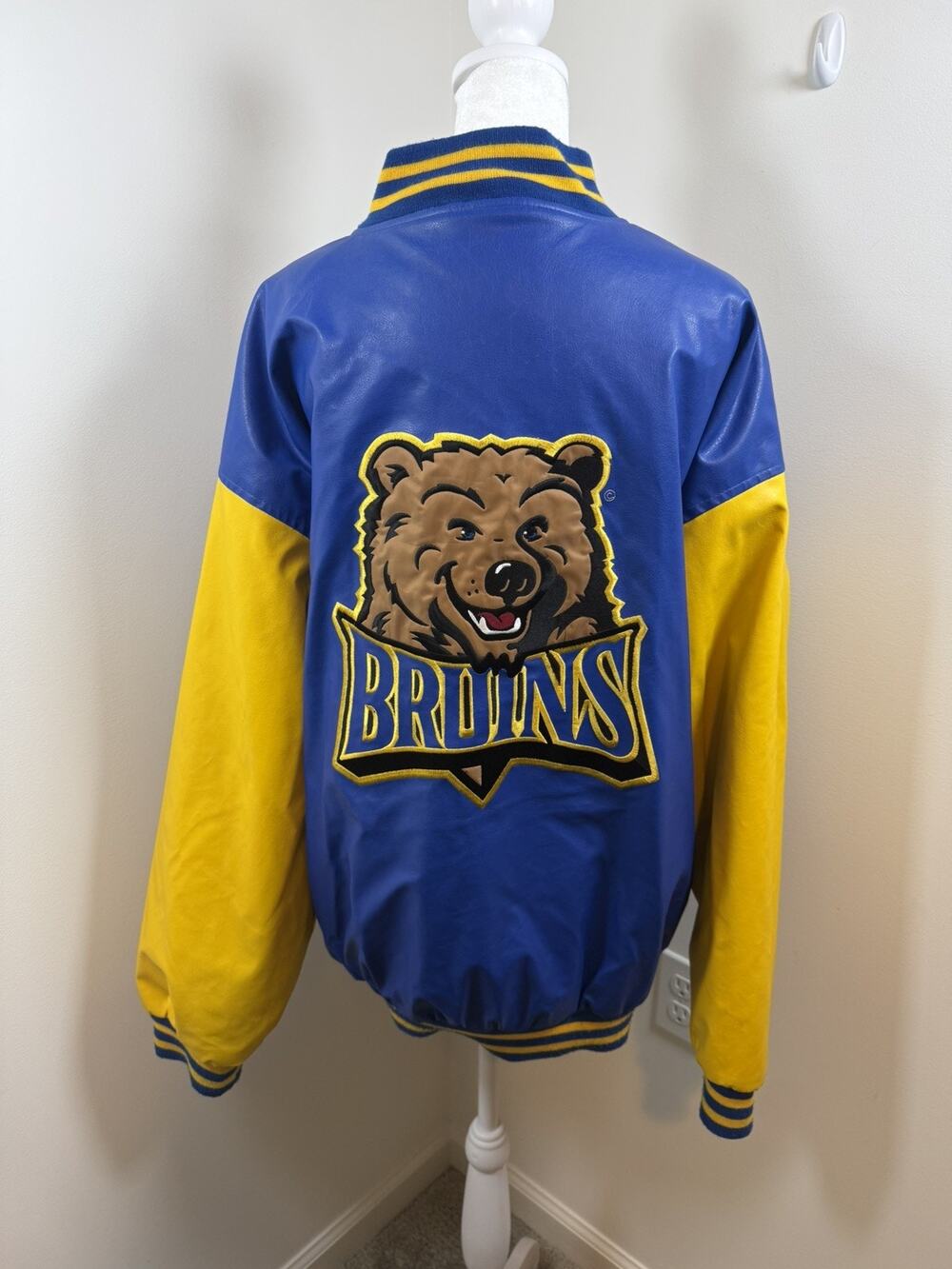 Vintage Steve & Barry’s UCLA Bruins Varsity Jacket - Size XL Blue Yellow NCAA